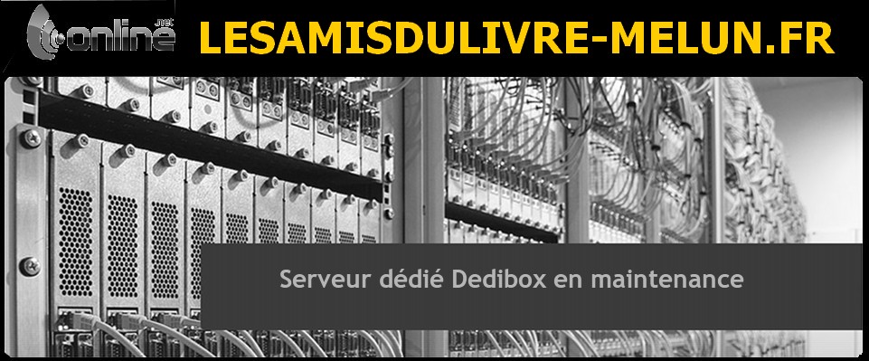 LES AMIS DU LIVRE DE MELUN -> EN MAINTENANCE