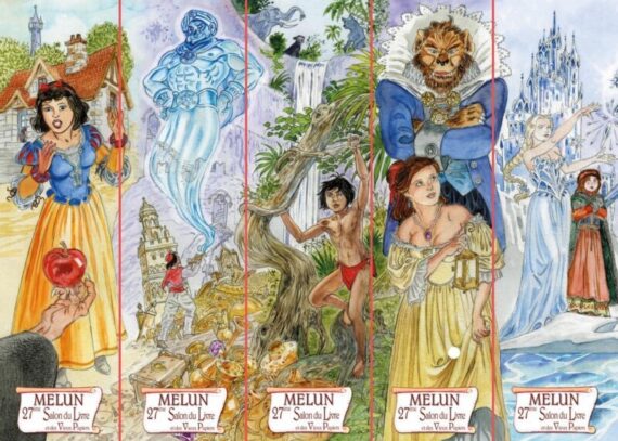 Marque-Pages en Puzzle Salon du Livre de Melun