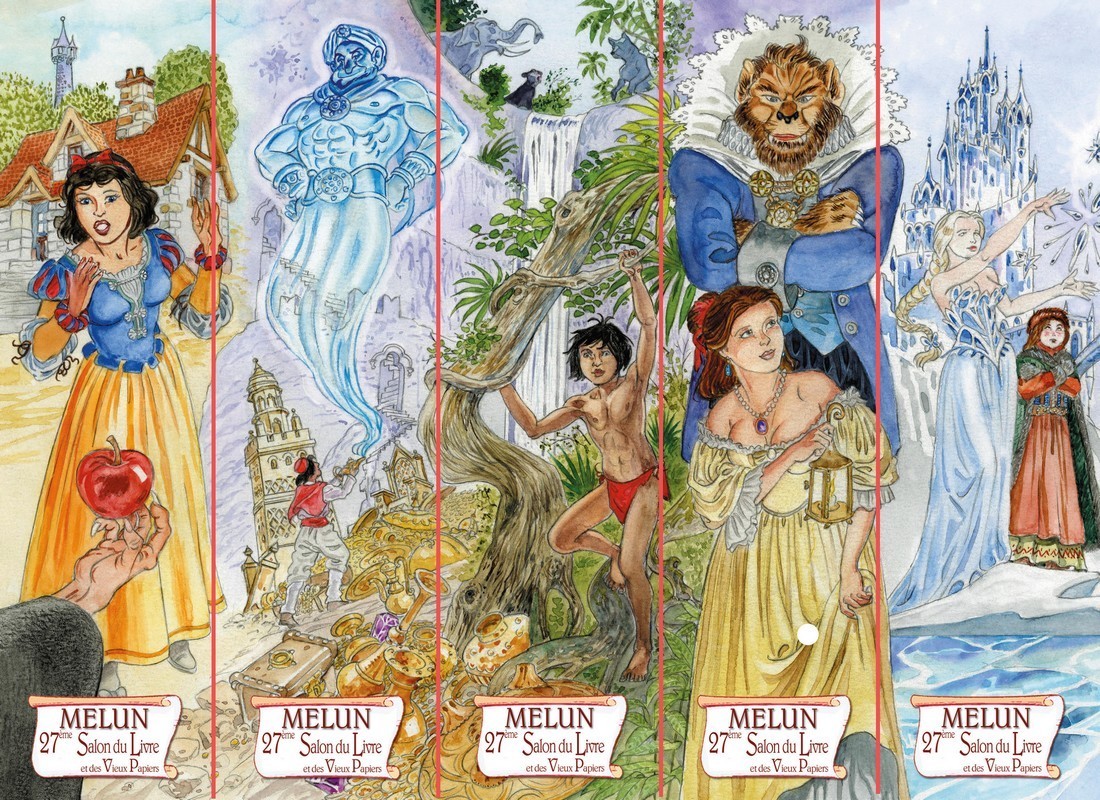 Marque-Pages en Puzzle Salon du Livre de Melun